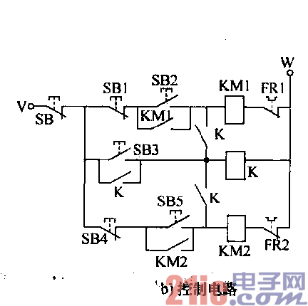 21.兩臺(tái)電動(dòng)機(jī)分別起動(dòng)停止和同時(shí)起動(dòng)停止控制電路b.gif