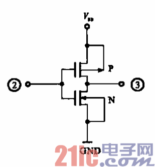 5.互補對稱場效應(yīng)管工作原理圖.gif
