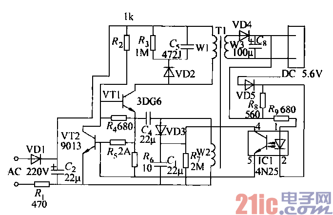 39.手機(jī)直插式充電器電路.gif