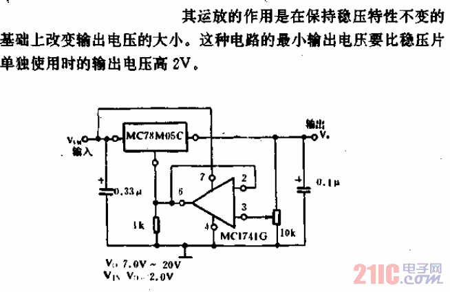 輸出可調穩(wěn)壓電源電路.gif