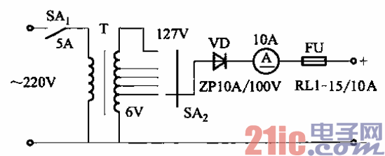1.半波整流、分擋可調(diào)式充電電路.gif