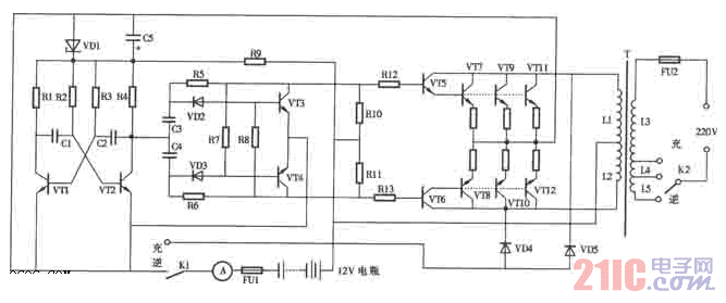 100～200W逆變電源電路圖.gif