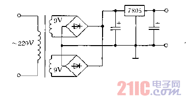擴(kuò)大電源變壓器輸出容量的電路圖之一.gif