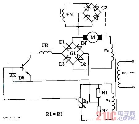 直流電動機(jī)曲轉(zhuǎn)速控制電路圖.jpg