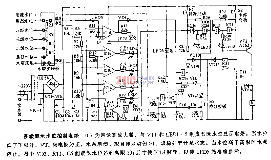 多級顯示水位控制電路.gif