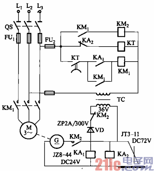 38.直流弧焊機(jī)空載自停電路之一.gif