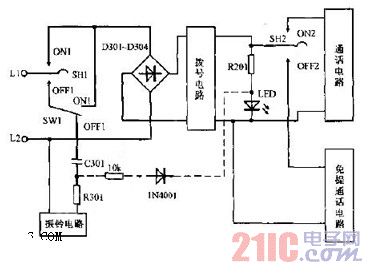 給電話振鈴增加可視判斷功能電路圖.jpg