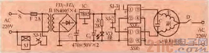 33.一款單相電機正反轉(zhuǎn)控制電路（一）.gif