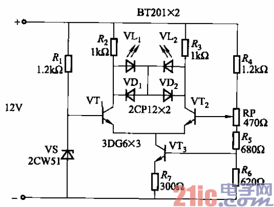 93.直流電源電壓越限指示電路之一.gif