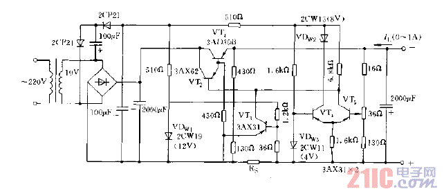 性能優(yōu)良的穩(wěn)壓電源電路圖.gif