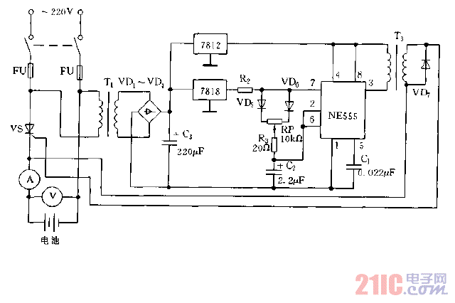 采用晶閘管控制的充電電路圖.gif