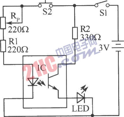 光電耦合器簡單檢測法電路