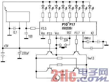 單片機控制彩電遙控器玩具車電路圖.jpg