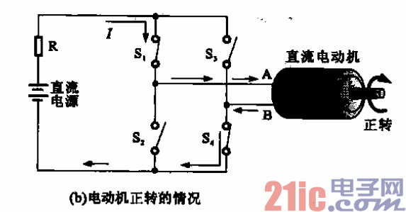 12.直流電動(dòng)機(jī)驅(qū)動(dòng)電路原理圖b.gif