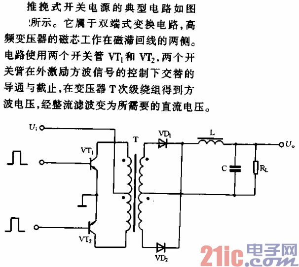推挽式開關(guān)電源電路.gif