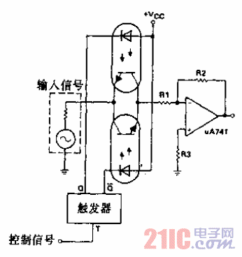 用光耦合器的斬波起電路.gif