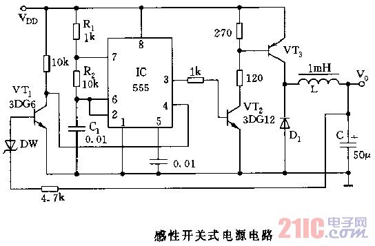 感性開(kāi)關(guān)式電源電路圖.jpg