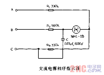 交流電源相序指示器.gif