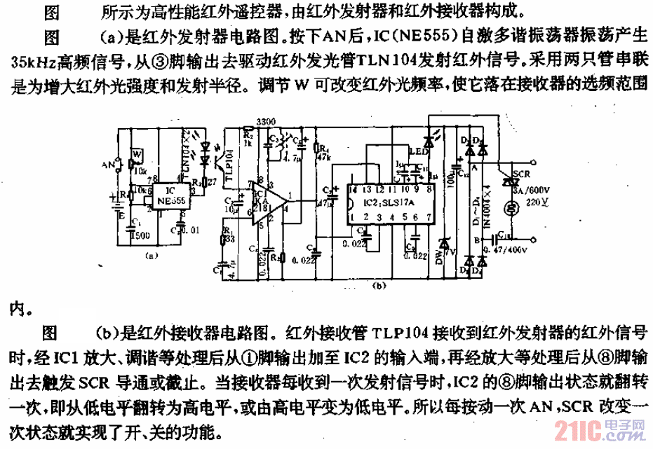 高性能紅外遙控開關(guān)電路.gif