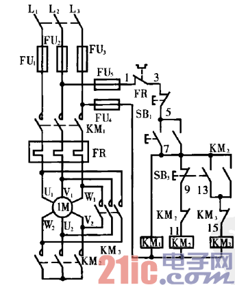 1.電動機Y-△降壓啟動電路.gif
