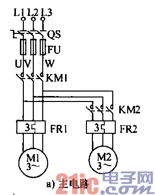 16.電動(dòng)機(jī)順序起動(dòng)單獨(dú)停止控制電路a.gif