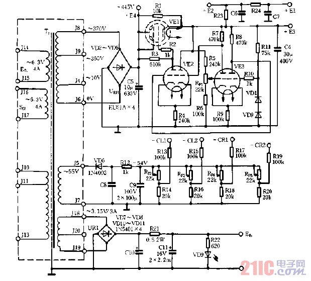 實用電子管機電源電路圖.gif