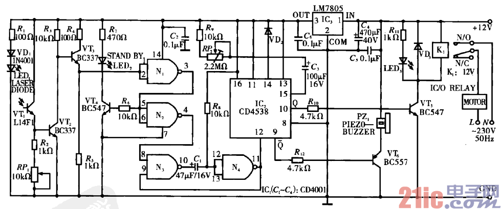 15.激光束全自動開門窗控制電路.gif