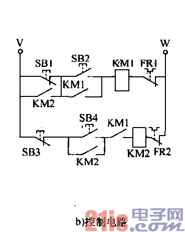 20.兩臺(tái)電動(dòng)機(jī)順序起動(dòng)停止控制電路b.gif