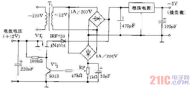 交直流入自動切換電路圖.gif