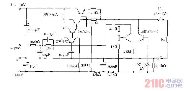 低壓可調(diào)實(shí)用電源電路圖.gif