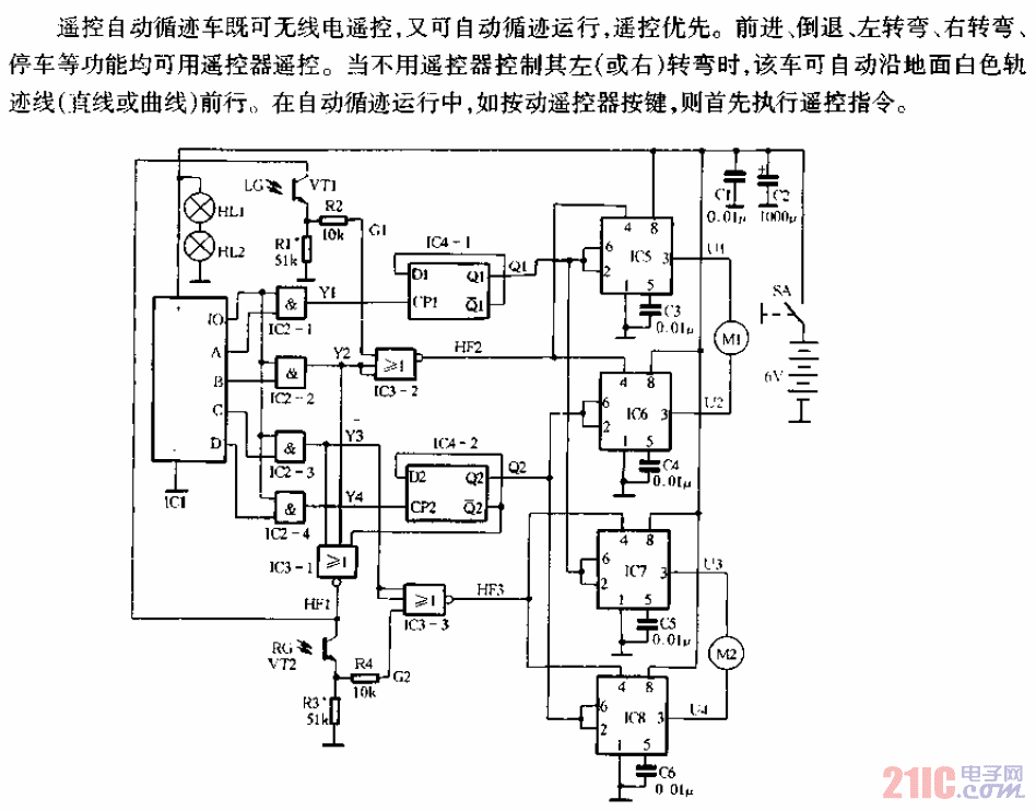 遙控自動(dòng)尋跡車電路.gif