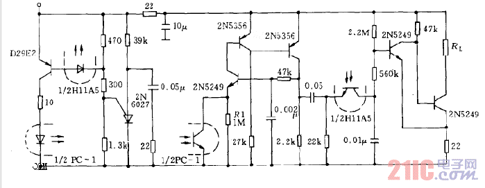 遙控紅外檢測電路圖.gif
