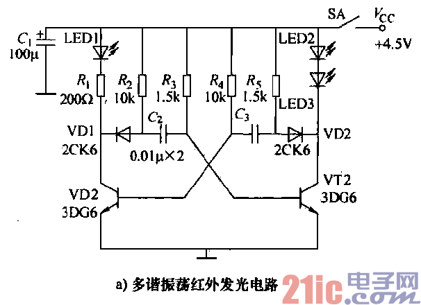 1.紅外遙控調(diào)光電路a.gif