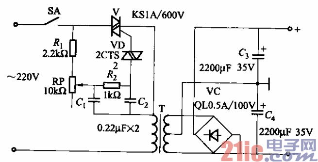 9.簡(jiǎn)易式雙路可變直流電源電路.gif