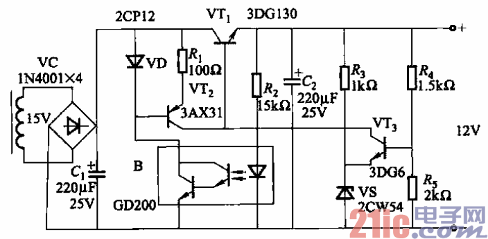 104.串聯(lián)型穩(wěn)壓電源電路保護電路之二.gif