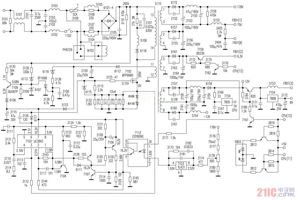飛利浦顯示器電源電路圖.jpg