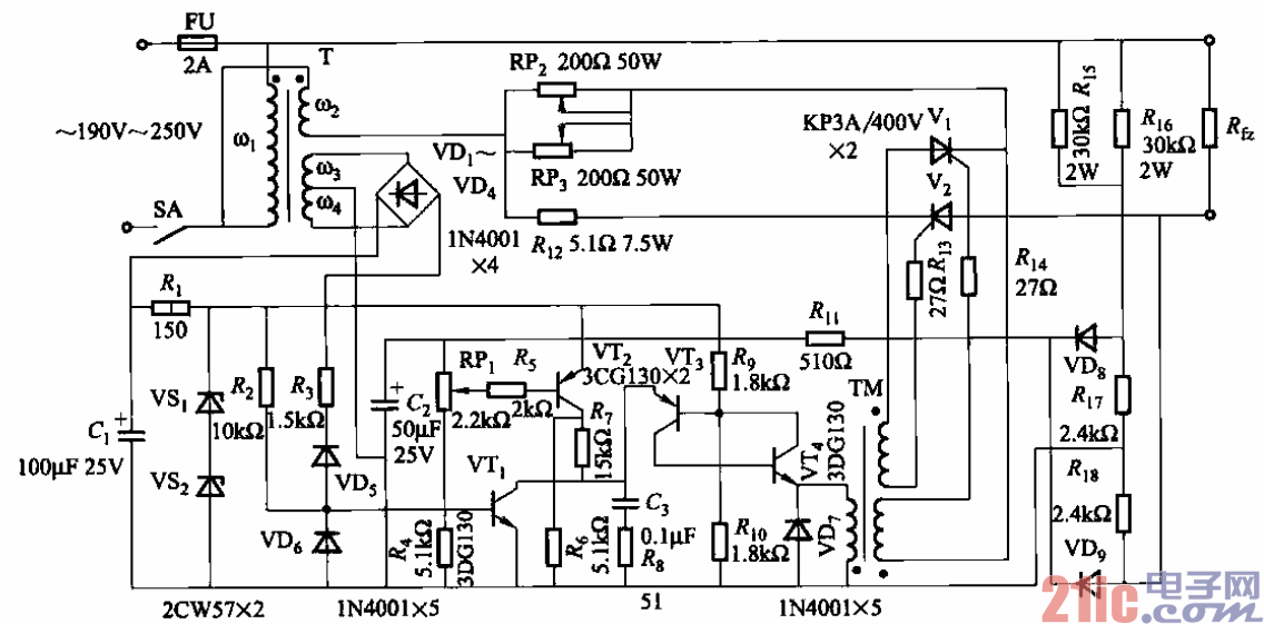 94.晶閘管控制的交流穩(wěn)壓電源電路之三.gif