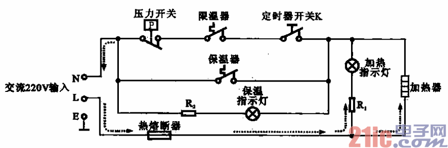 44.海爾電飯煲的電源供電電路.gif