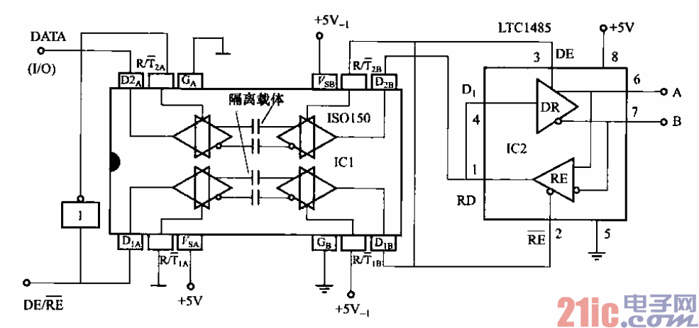 25.隔離式RS-485接口電路.gif