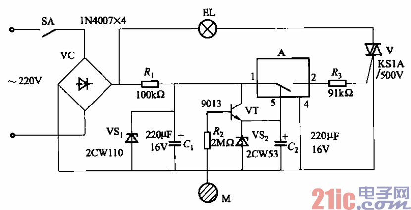 62.觸摸式照明延時(shí)關(guān)燈電路之七.gif