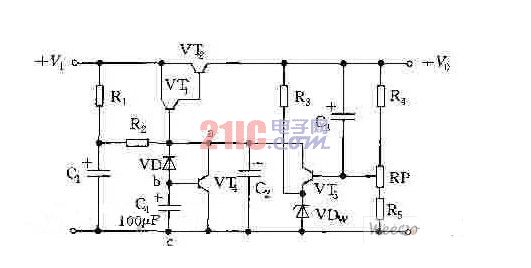 采用三極管的開(kāi)關(guān)電源啟動(dòng)電路圖.jpg