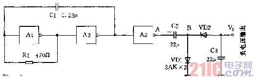 用與非門組成的負電源發(fā)生器電路圖.jpg