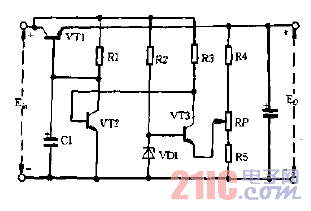 晶體管式穩(wěn)壓電源改型電路圖.gif