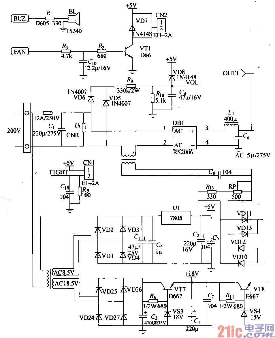 20.電磁爐電路 家用電器電路.gif