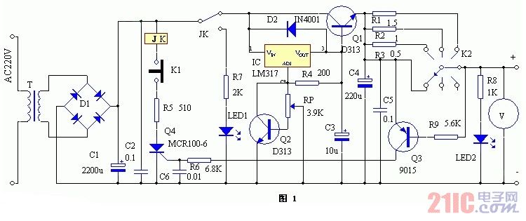 DIY具限流檔位及電壓可調(diào)穩(wěn)壓電源.jpg