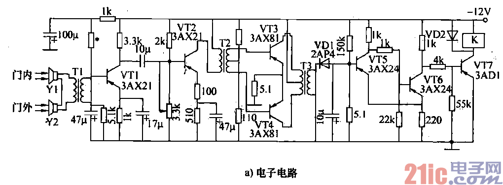36.遙控自動門電路a.gif