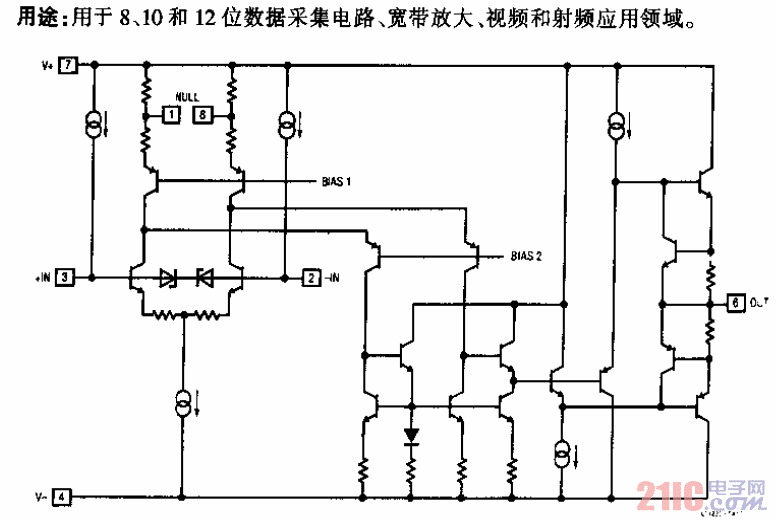LT1220型高速運(yùn)算放大電路.gif