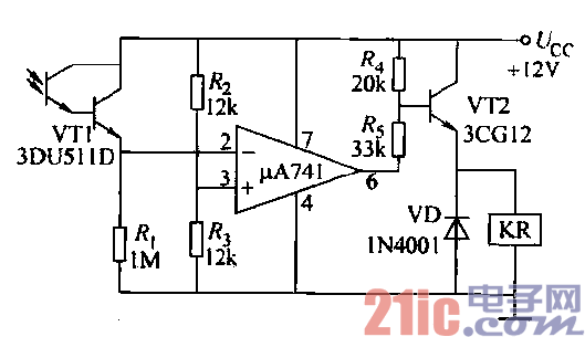 57.光觸發(fā)開關(guān)電路.gif