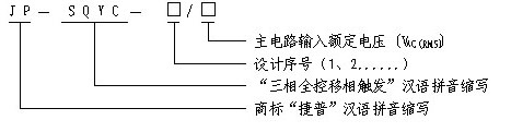 型號(hào)義釋
